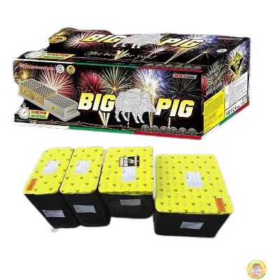 Baterie de artificii 172 focuri mix calibru 30-50 mm Evantai TPX45-02