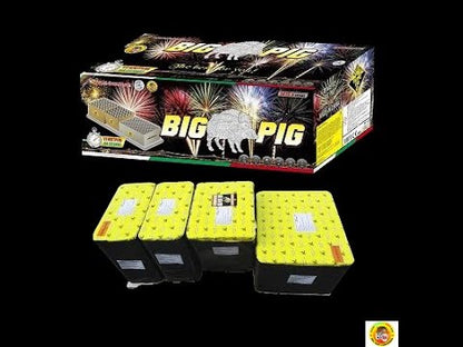 Baterie de artificii 172 focuri mix calibru 30-50 mm Evantai TPX45-02