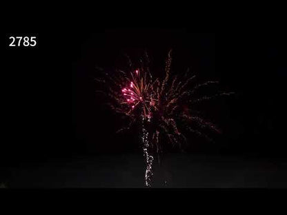 Baterie de artificii 77 focuri Multicalibru 25-30 mm