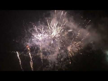 Baterie de artificii 180 focuri 25 mm evantai